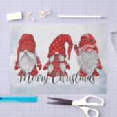 Papier Mousseline Christmas Gnomes (Artisanat)