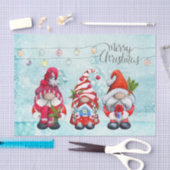 Papier Mousseline Christmas Gnomes (Artisanat)