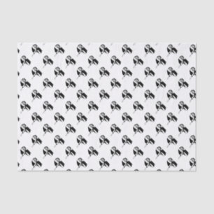 Papier Mousseline Christmas Golf Ball and Club