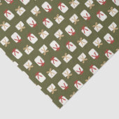 Papier Mousseline Christmas Holiday Tissue Paper (Détail)