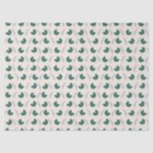 Papier Mousseline Christmas Holly gift wrap (Recto)