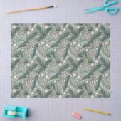 Papier Mousseline Christmas Holly Pattern (Artisanat)