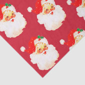 Papier Mousseline Christmas Jolly Père Noël Joyeux Amusement (Détail)