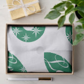 Papier Mousseline Christmas Love Green Tissue Paper (Cadeau)