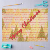 Papier Mousseline Christmas Luxury Christmas Trees Festive (Artisanat)