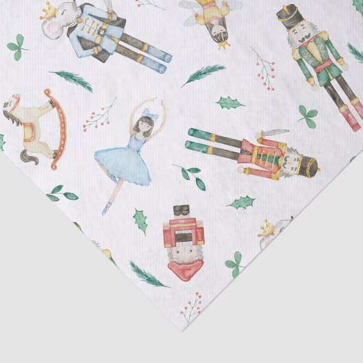Papier Mousseline Christmas Nutcracker Suite Wrapping Paper (Détail)