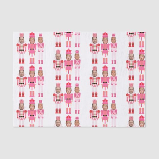 Papier Mousseline Christmas Nutcracker Trump Kennedy Musk (Recto)