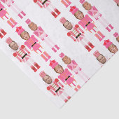 Papier Mousseline Christmas Nutcracker Trump Kennedy Musk (Détail)