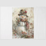 Papier Mousseline Christmas Snowman<br><div class="desc">Christmas Snowman</div>
