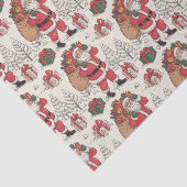 Papier Mousseline Christmas Toile Chinoiserie (Détail)