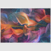 Chromatique de couleur vive Calla Lillie Découpage