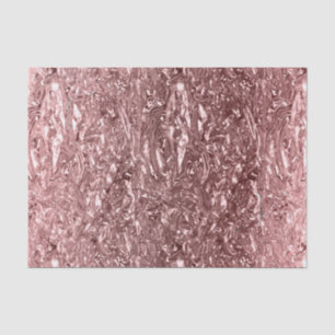 Papier Mousseline Chrome Liquide Or Rose Métallisé Chic Glamour Soir
