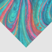 Papier Mousseline "Chromisca" - Portrait d'enceinte fluide (Détail)