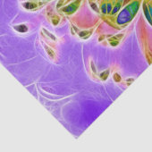 Papier Mousseline Chrysanthème de paon (Détail)