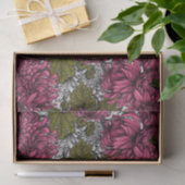 Papier Mousseline Chrysanthème rose (Cadeau)