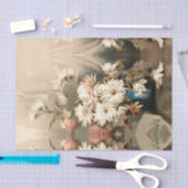 Papier Mousseline Chrysanthèmes, Découpage (Artisanat)