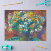 Papier Mousseline Chrysanthèmes par Après Pierre-Auguste Renoir (Artisanat)