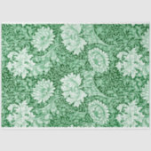 Papier Mousseline Chrysanthemum Green, William Morris (Recto)