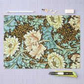 Papier Mousseline Chrysanthemum, vintage William Morris, (Artisanat)