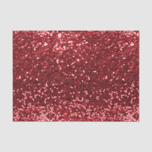 Papier Mousseline Chunky Confetti Parties scintillant étincelle roug