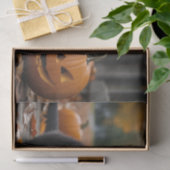 Papier Mousseline Chute Citrouille Sweet chaton noir découpage (Cadeau)