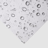 Papier Mousseline Chute des gouttes de pluie (Détail)