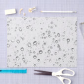 Papier Mousseline Chute des gouttes de pluie (Artisanat)