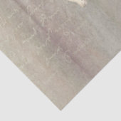 Papier Mousseline Chute Fleur Blanc Citrouille Champignons Bois Déco (Détail)