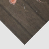 Papier Mousseline Chute Fleur sauvage Bouquet Pampas Grass Découpage (Détail)