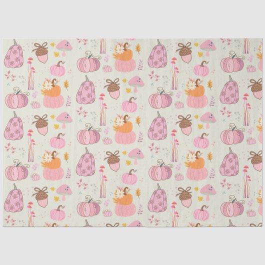 Papier Mousseline Chute rose (Recto)