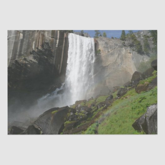 Papier Mousseline Chutes vernales I dans le parc national Yosemite (Recto)
