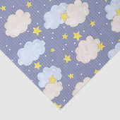 Papier Mousseline Ciel bleu (Détail)