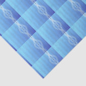Papier Mousseline Ciel bleu (Détail)