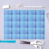 Papier Mousseline Ciel bleu (Artisanat)