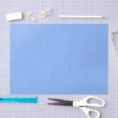 Papier Mousseline Ciel bleu (Artisanat)