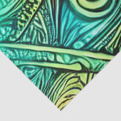 Papier Mousseline Ciel céleste (Détail)