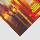 Papier Mousseline Ciel céleste métallique (Détail)