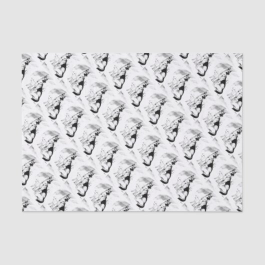 Papier Mousseline Ciel de chien, le troupeau du maître (Recto)