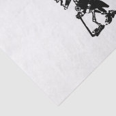 Papier Mousseline Cigar Fumer Squelette (Détail)