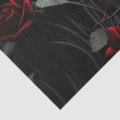 Papier Mousseline Cimetière gothique Jardin Rose (Détail)