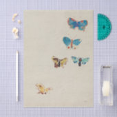 Papier Mousseline Cinq papillons par Odilon Redon (Artisanat)