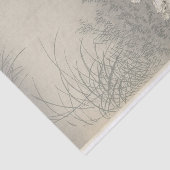 Papier Mousseline Cinq pousses par Ohara Koson (Détail)