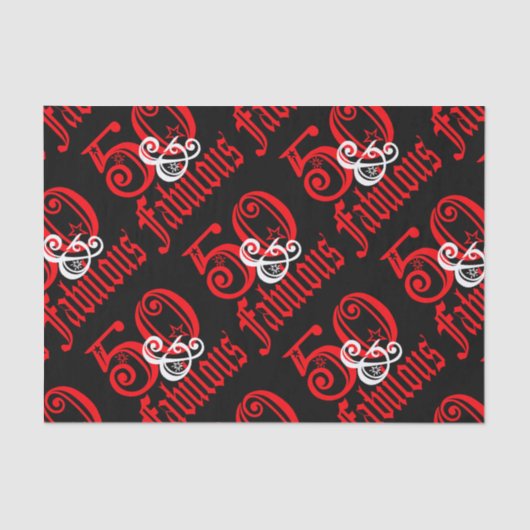 Papier Mousseline Cinquante et fabuleux (Recto)