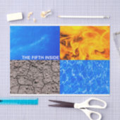 Papier Mousseline Cinquième à l'intérieur (Artisanat)