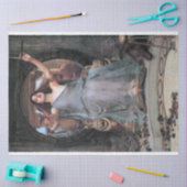 Papier Mousseline Circe Offrant la Coupe à Odysseus, Waterhouse (Artisanat)