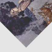 Papier Mousseline "Circe with Leopards" par Edmund Dulac (Détail)