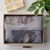 Papier Mousseline "Circe with Leopards" par Edmund Dulac (Cadeau)