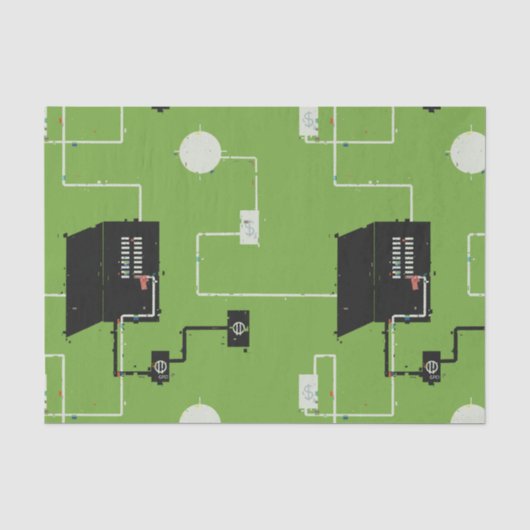 Papier Mousseline Circuits (Recto)