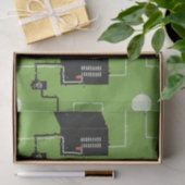 Papier Mousseline Circuits (Cadeau)