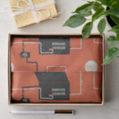 Papier Mousseline Circuits (Cadeau)